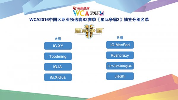 WCA中国区职业预选赛S2赛季各项目分组出炉