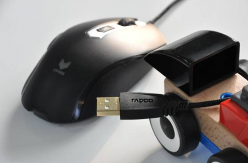 触彩掌控 雷柏V210电竞光学游戏鼠标上市